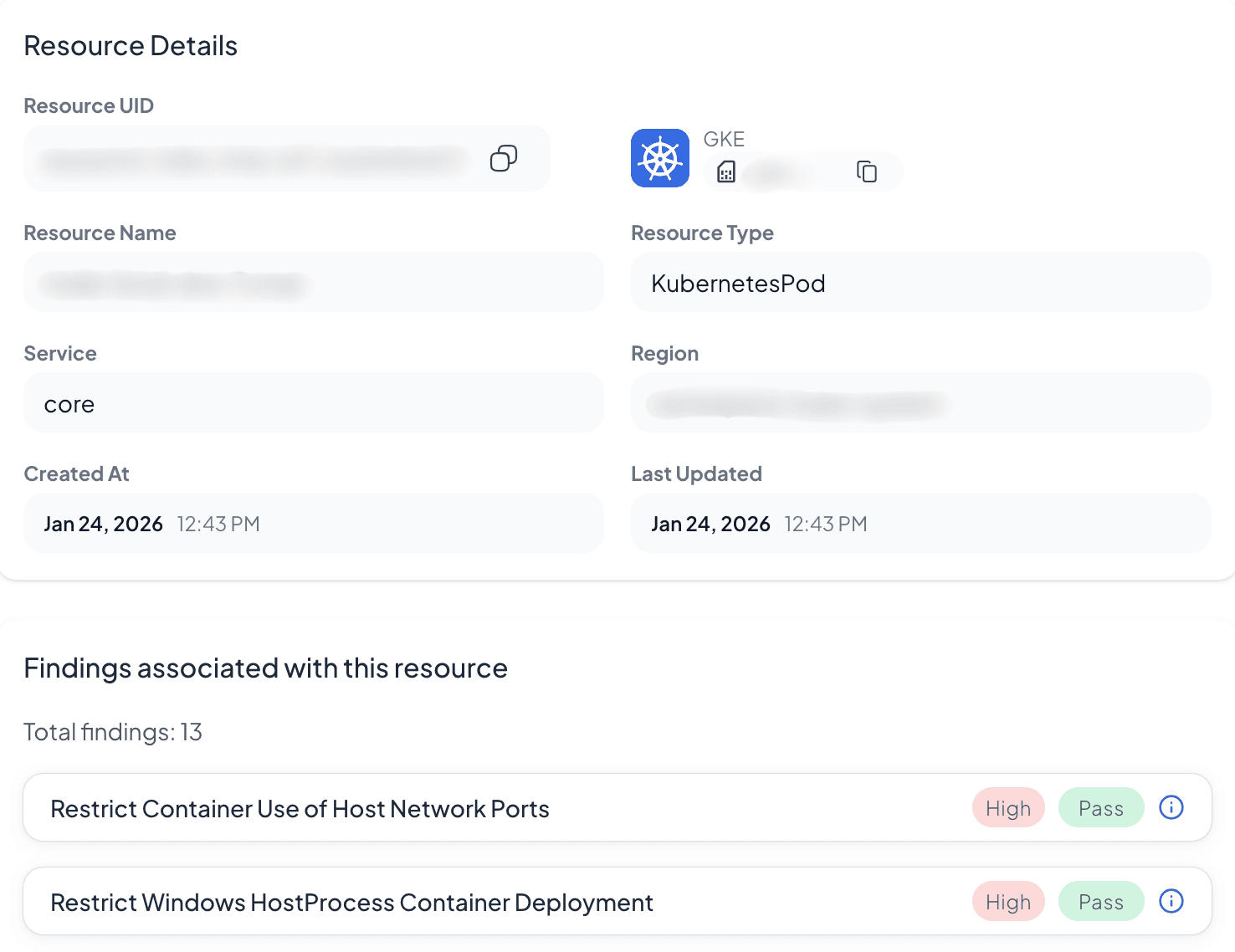 Kubernetes Inventory List